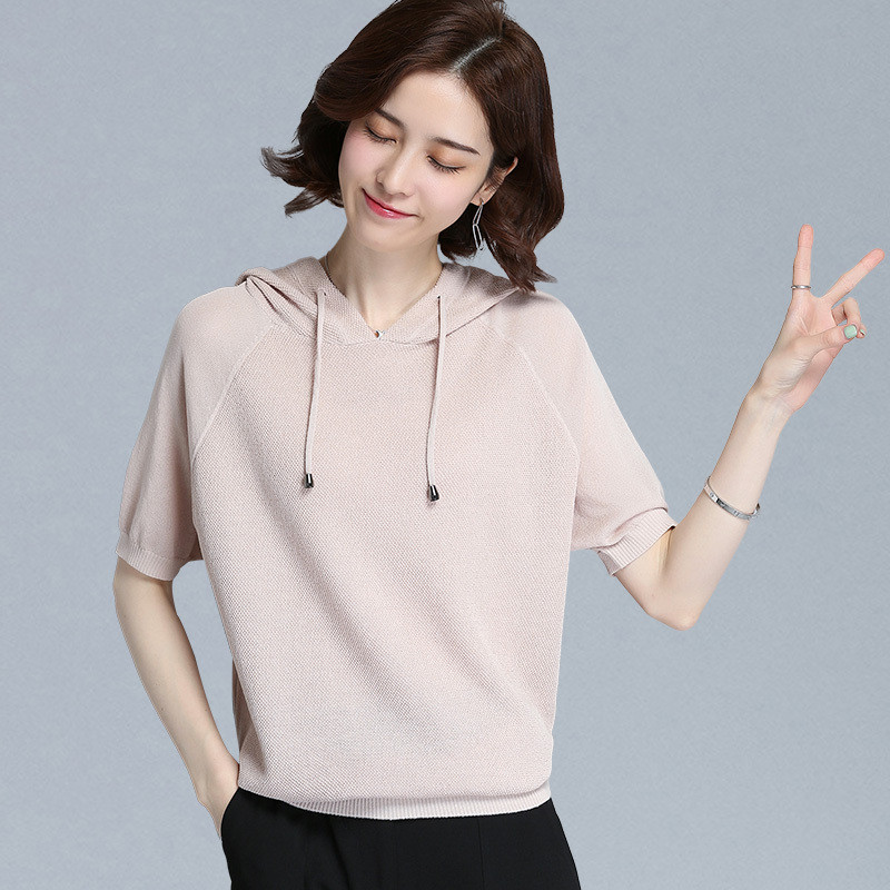 朗妮姿(LANGNIZI) 2020春秋新款中长款长袖宽松高领打底毛衣连衣裙女装 LY03# 米白 XL【建议110-120斤】
