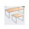 志光(GCON)GF622-1206茶 几1200x600x420H“E0级MFC板材台面 钢架结构”/台 棕色