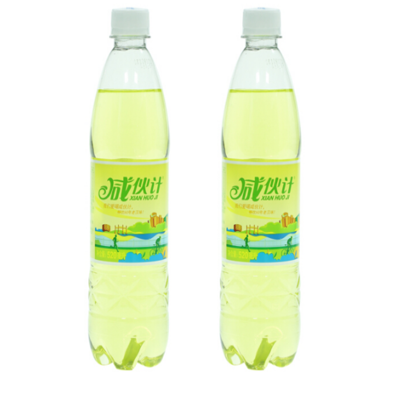 咸伙计 盐汽水菠萝味 饮料 520ml*12瓶 整箱