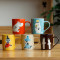 姆明Moomin卡通陶瓷马克杯水杯日本进口盘子套装礼盒装家用咖啡杯 A1姆明马克杯 默认尺寸_573 默认尺寸 B1餐碟5件套
