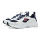 【自营】Skechers斯凯奇男鞋休闲鞋复古校园厚底时尚熊猫鞋运动鞋666095 666095/WBLR白色+蓝色+红色 44码