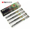 晨光文具 MG-13 针管头中性笔替芯 签字笔笔芯0.5mm笔芯20支装 黑色 HB 黑色