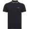 EMPORIO ARMANI 阿玛尼 男款棉质短袖POLO衫 3G1F64 1J0AZ M 0348-浅粉色