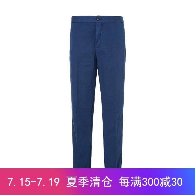Z Zegna 杰尼亚 男士混纺休闲长裤 VS175 ZZ387 B06-蓝色 46