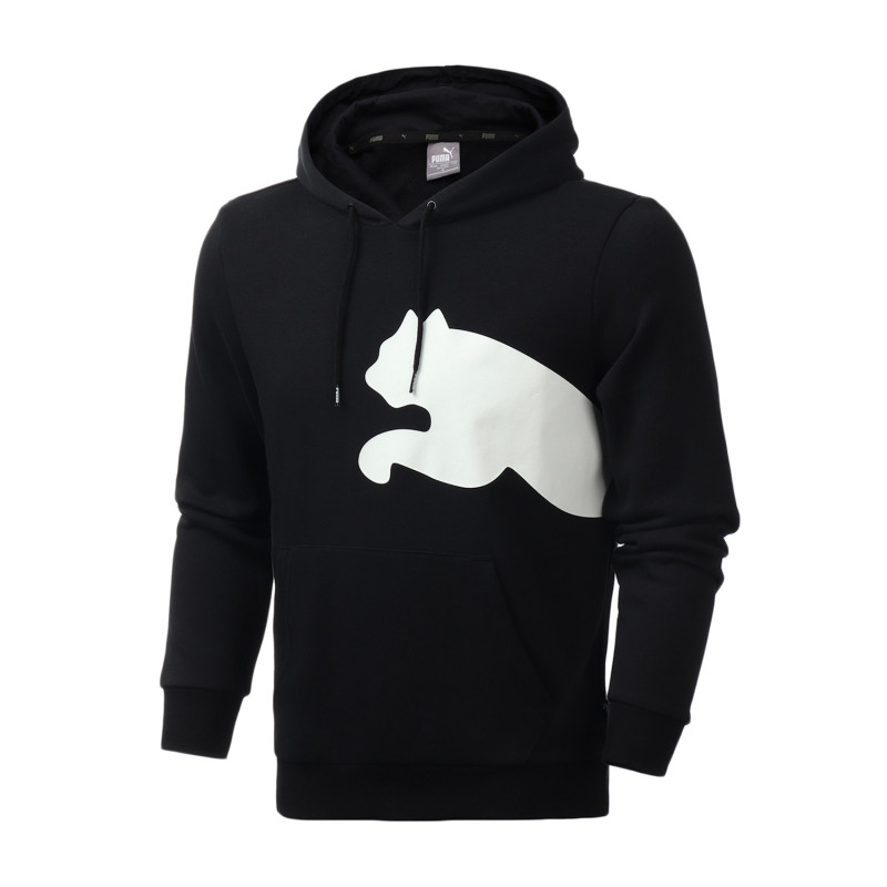 PUMA彪马男装连帽大LOGO运动服休闲运动卫衣/套头衫580566.. 58056601黑色 L