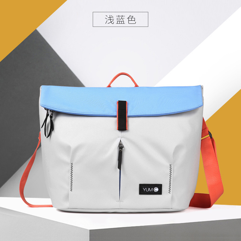 Y.U.M.C.斜挎包M6014（kkl，起订量10件） 浅蓝