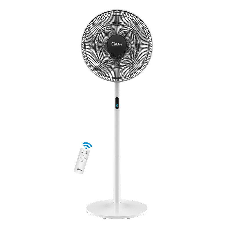 美的(Midea) 【规格：130*41*41cm】电风扇 立式落地风扇 家用落地扇定时电扇 宿舍智能遥控SAB40BR