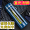 富光玻璃杯 便携过滤创意水杯双层耐热茶杯男女士透明泡茶杯子400/550ml 蓝色550ml