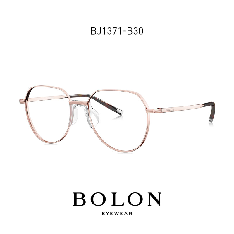 BOLON暴龙2019新品钛金属光学眼镜潮流 近视镜架王俊凯同款BJ1371 BJ1371B30