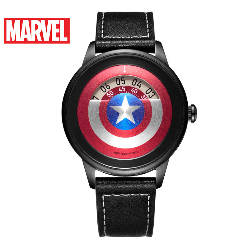 迪士尼漫威（MARVEL）手表 美国队长毒液致命守护者系列手表男款石英表