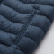 冰洁2019秋季新品羽绒服男短款连帽羽绒外套灰鸭绒J90131007 160/80A 墨水蓝5231