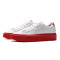 adidas阿迪达斯三叶草女鞋SAMBA系列运动鞋休闲低帮板鞋EE4719 EE4719亮白+罂粟红 37码