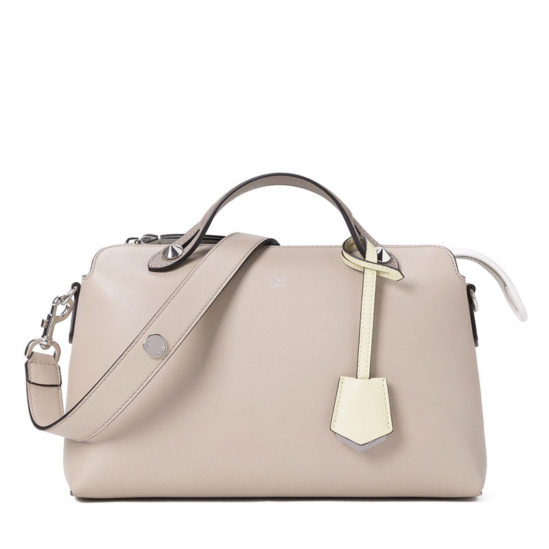 FENDI/芬迪 女包BY THE WAY拼色中号手拎斜挎包 8BL124 拼色