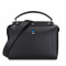 FENDI/芬迪 女包DOTCOM锥形铆钉手拎斜挎包 8BN293 黑色
