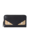 Fendi 怪兽眼睛 全拉链钱夹 8M0299 黑色