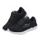SKECHERS(斯凯奇)女鞋休闲鞋-14801-BKGY 黑色/灰色 35