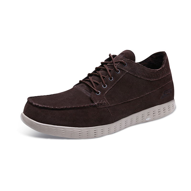 SKECHERS(斯凯奇)男鞋休闲鞋-53692-CHOC 巧克力色 39.5