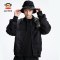 PaulFrank/大嘴猴外套男2019夹克宽松韩版刺绣初秋男装上衣 XXL 黑色