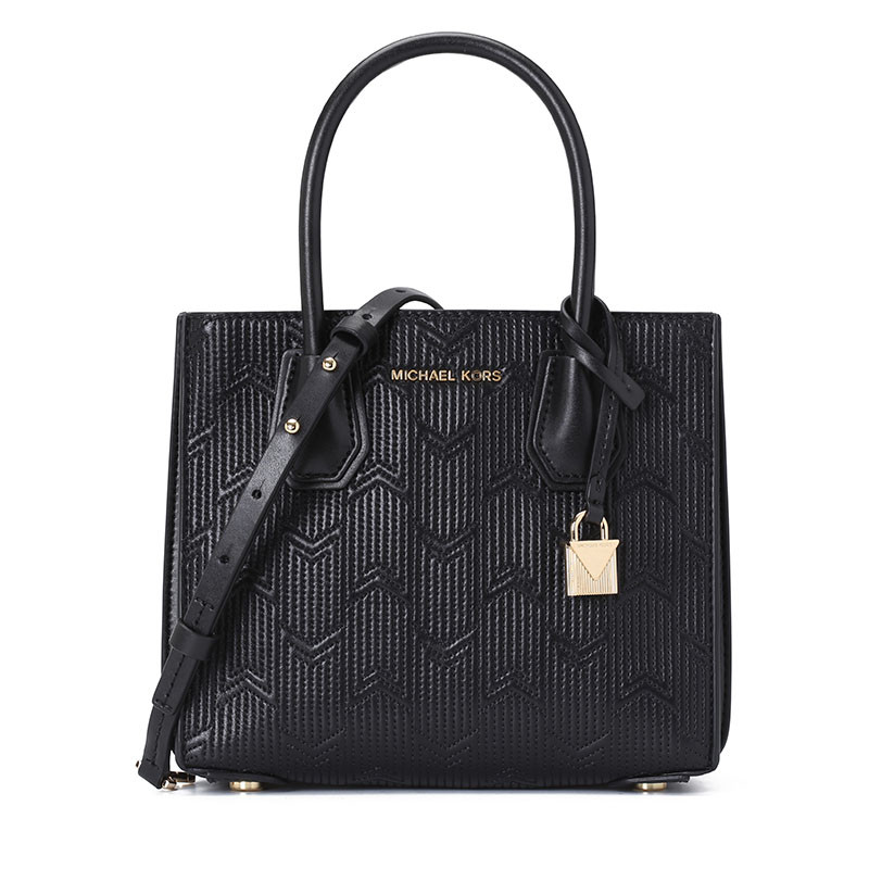 MK Mercer 风琴款手拎包 中号 黑色