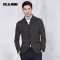 EVEdeUOMO/依文春季男士休闲西服便西装外套_1 85B 黑色