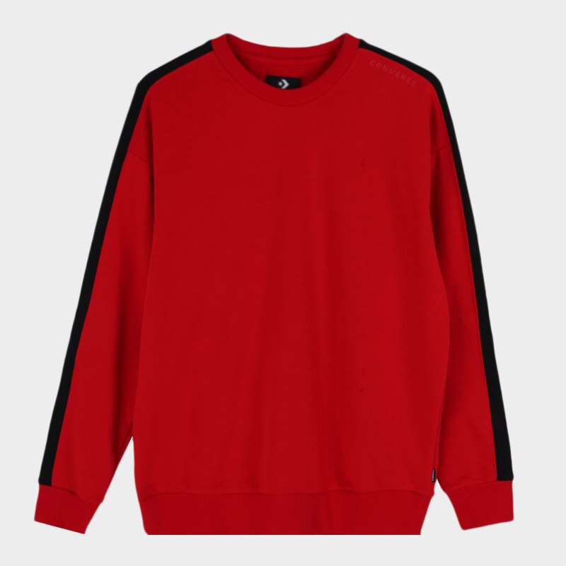 CONVERSE(匡威)Men\’sTrackTapingCrew春季男子针织套头衫 XL 10017989-A03