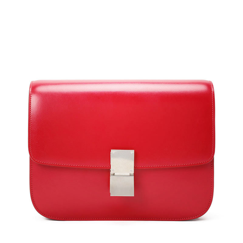Celine CLASSIC 单肩包 中号 18917 正红色
