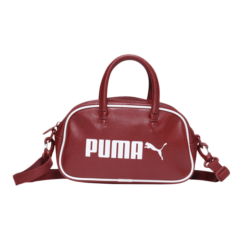 PUMA彪马男包女包休闲手提包复古挎包076824. 07682403红枣色