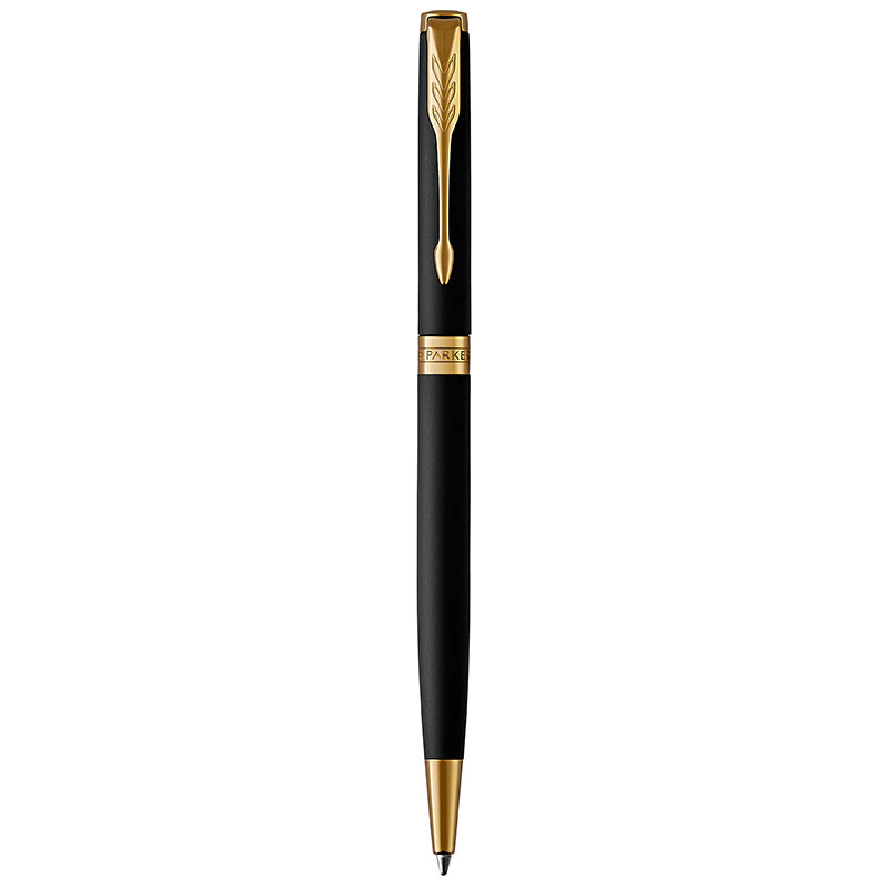派克（PARKER）2015卓尔磨砂黑杆金夹宝珠笔 黑色