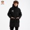 PaulFrank/大嘴猴冬季2019羽绒服男装中长款保暖休闲外套潮X XXL 黑色
