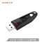 闪迪（SanDisk) 32GB USB3.0 U盘 CZ48至尊高速 黑色 读速100MB/s