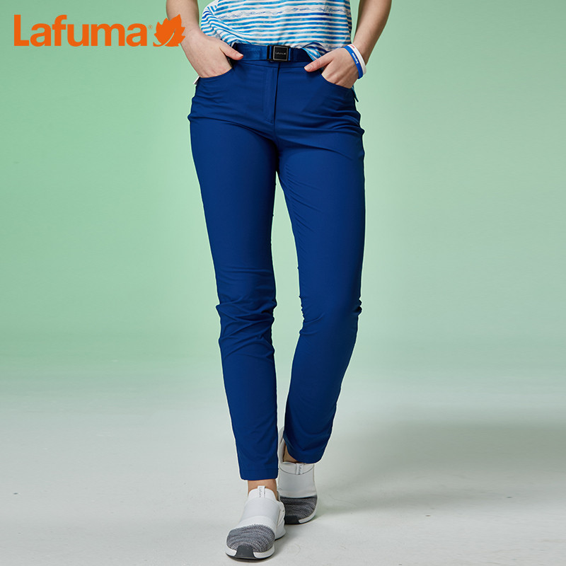 乐飞叶（LAFUMA）运动户外女士春秋徒步旅行防风弹力修身长裤LFPA7B301 LFPA7B301N2/海军蓝（女） 170/79A（44）