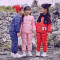 2017冬季新款童装儿童羽绒棉服轻薄款连帽棉衣棉服短款中小童装小孩男女加厚棉袄 粉色 80cm(建议身高70-80)