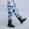 迪鲁奥（DILUAO)儿童迷彩服套装特种兵男孩女童军训中小学生2019新款夏季短袖 需要同款军靴联系客服备注尺码 150cm