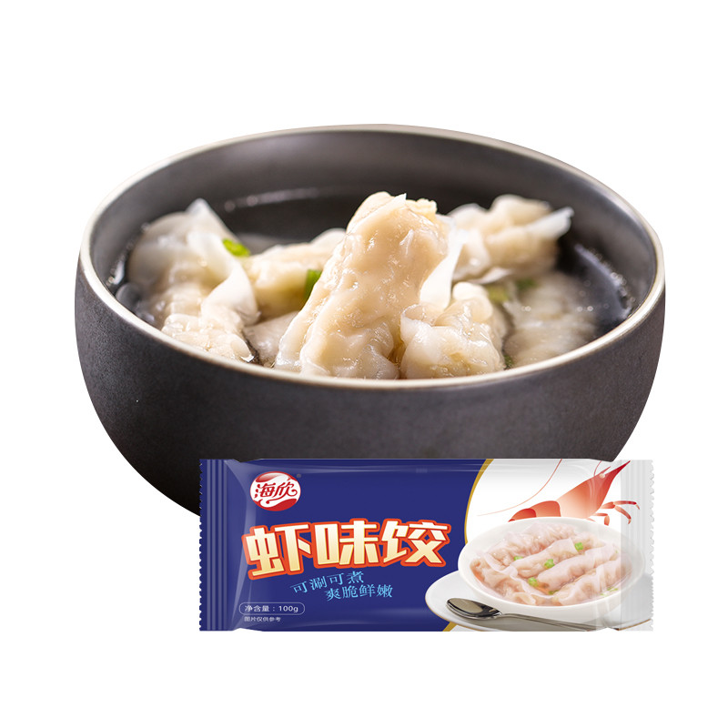 海欣虾味饺100g