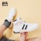 森马板鞋女高帮鞋百搭白鞋2019新款秋冬季韩版潮鞋小白鞋 36 米色