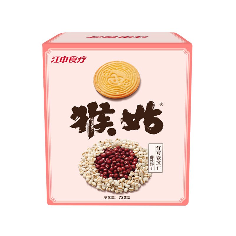 江中猴姑山楂麦芽酥性饼干15天装720g