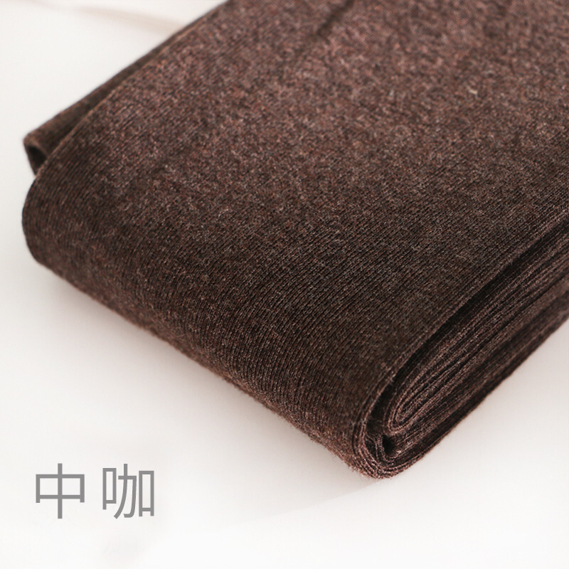 迪鲁奥（DILUAO)抖音网红日系打底裤女外穿打燕麦色连裤袜米色奶咖色踩脚微压薄款春秋新款女装_76 中咖 1971/350g