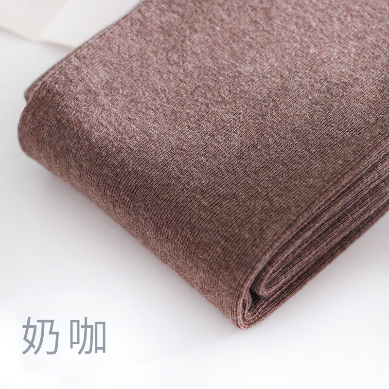 迪鲁奥（DILUAO)抖音网红日系打底裤女外穿打燕麦色连裤袜米色奶咖色踩脚微压薄款春秋新款女装_76 奶咖 2011/170g