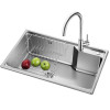 欧琳YG103不锈钢水槽单槽套餐 厨房水槽洗菜盆单槽洗菜池