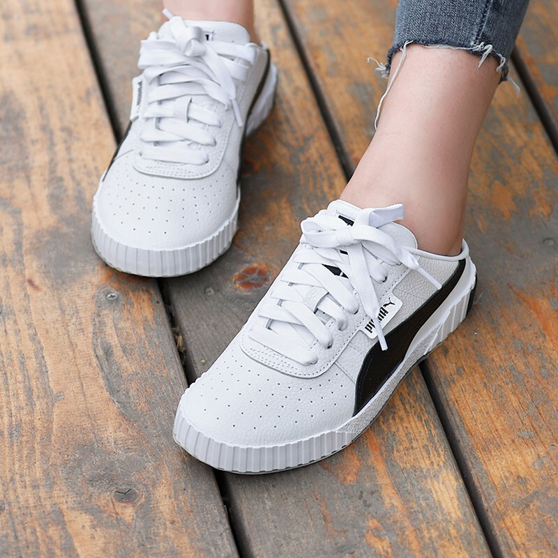 彪马（Puma）运动女鞋复古耐磨透气半后跟半拖懒人鞋板鞋370484 370484-05（女） 3（35.5码）