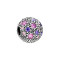 PANDORA 潘多拉 多彩固定扣串珠 791286CFPMX 彩虹色