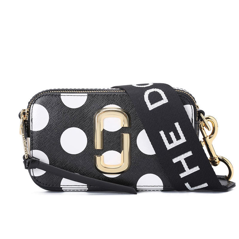 Marc Jacobs Snapshot Dot 相机包 小号 M0014885 黑色拼色