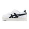 鬼冢虎儿童（Onitsuka Tiger）运动户外男女童魔术贴休闲鞋板鞋1184A023 1184A023-101（婴童） K7(23.5/145)