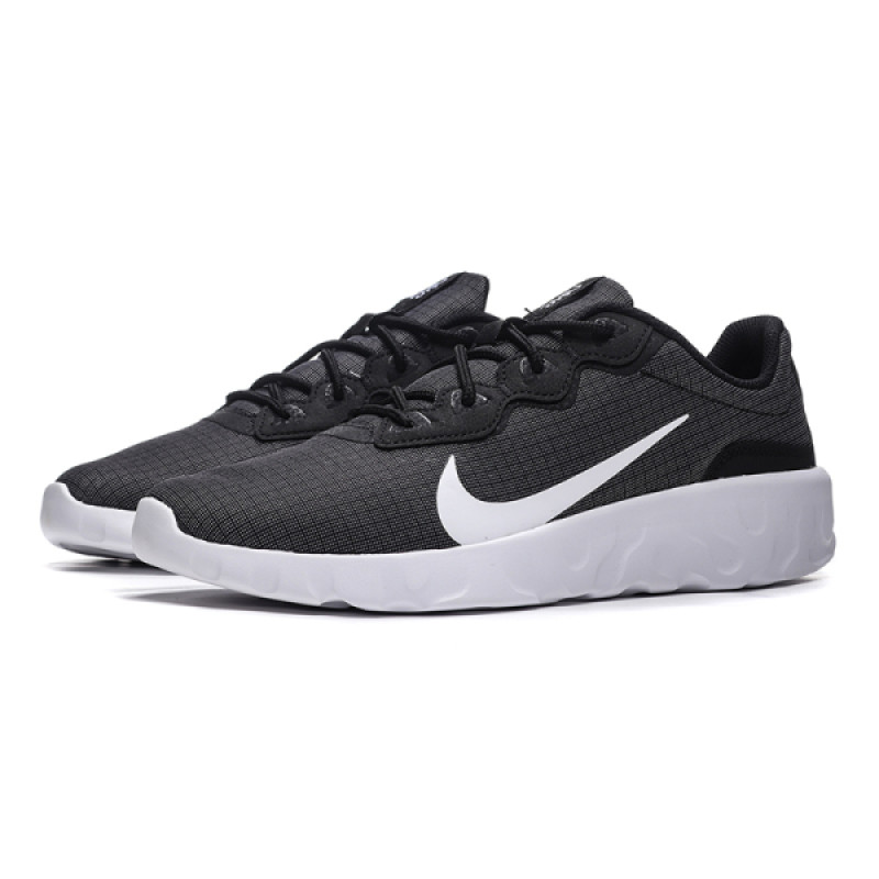 NIKE男鞋休闲鞋轻便低帮系带舒适黑白跑步运动鞋CD7093 CD7093-001黑+白 44码