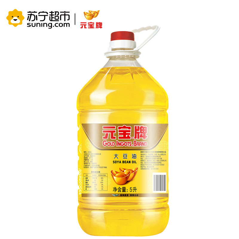 元宝大豆油食用油 5L