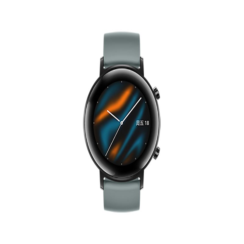 HUAWEI WATCH GT 2 DAN-B19（青色氟橡胶表带） 湖光青