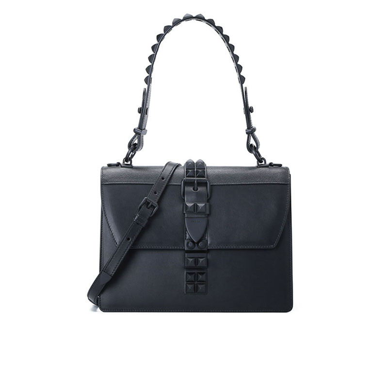 Prada Elektra 手拎包 1BA179 OBH 黑色