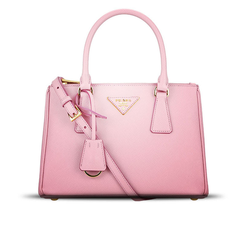 Prada GALLERIA 手拎包 1BA896 OOO 樱花粉