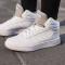 adidas阿迪达斯NEO女鞋中帮板鞋小白鞋休闲运动鞋F34813. EE7382白色+蓝色+红色 40.5码