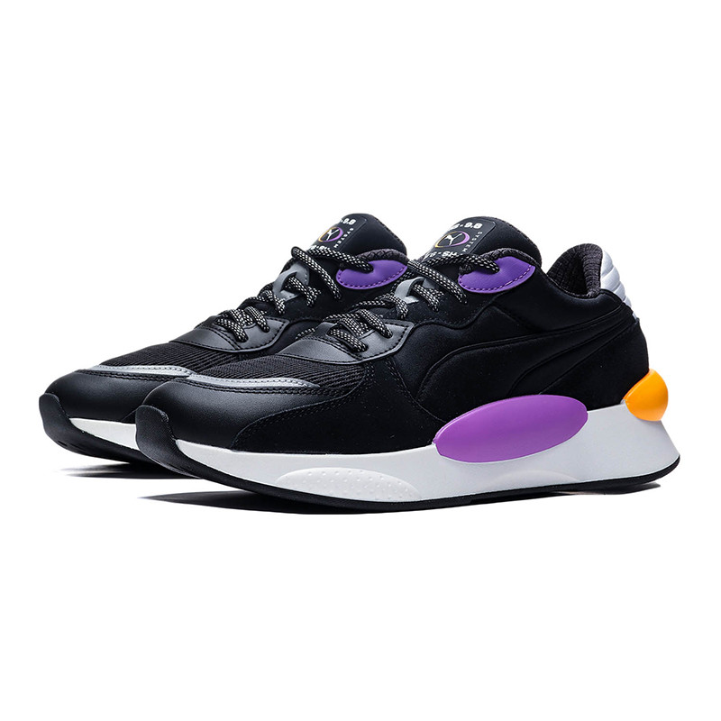 【自营】PUMA彪马男鞋运动鞋RS 9.8 GRAVITY老爹鞋休闲鞋370370 37037001黑色+紫色 40码